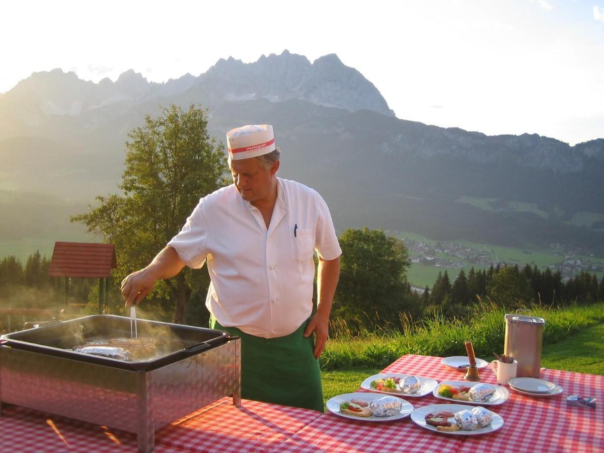 Alpengasthof Hirschberg Sankt Johann in Tirol Exterior foto