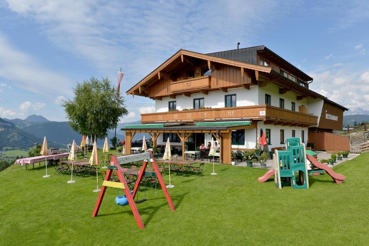 Alpengasthof Hirschberg Sankt Johann in Tirol Exterior foto