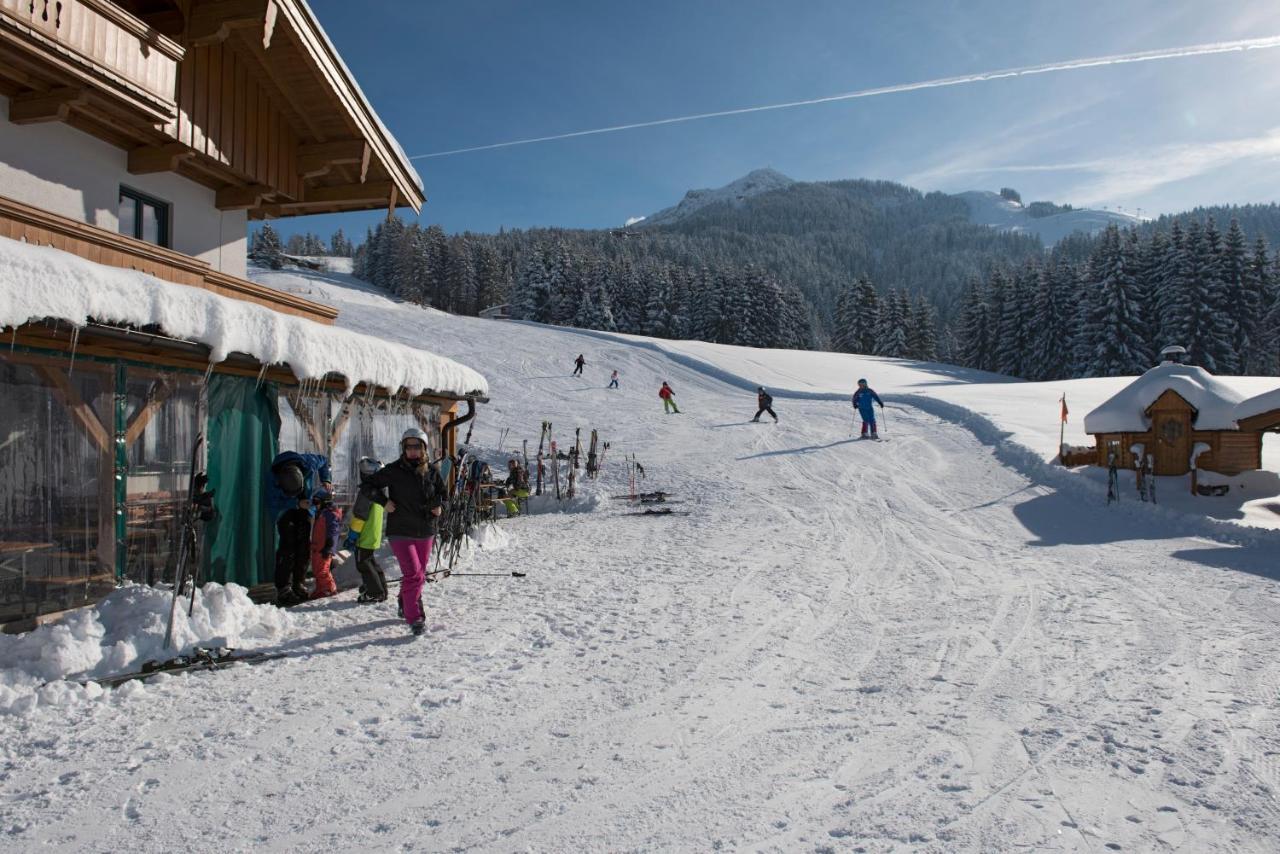 Alpengasthof Hirschberg Sankt Johann in Tirol Exterior foto